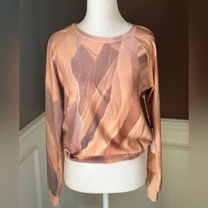 Sol Angeles Hacci Zion Pullover Top Size XS NWT